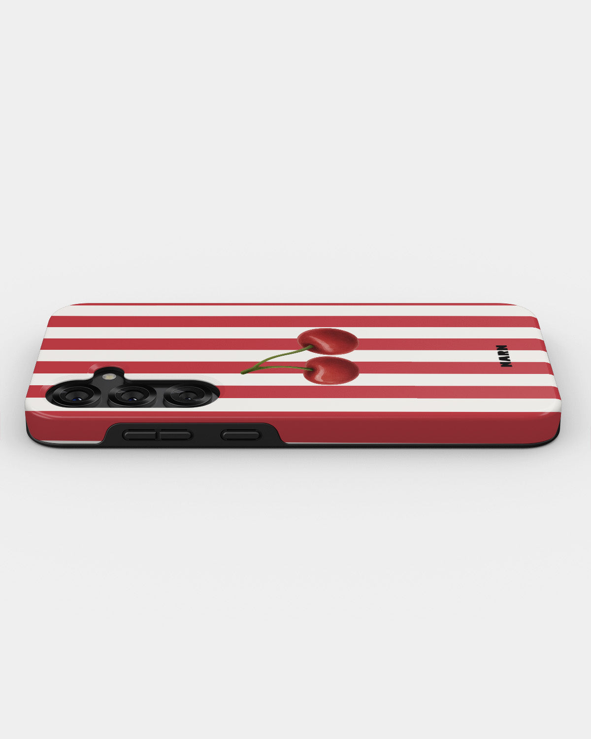 Samsung Galaxy S24 Plus Tough Case – Cherry Stripes - View 3