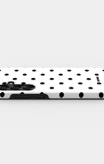 Samsung Galaxy S24 Plus Tough Case – Mono Dots - View 3