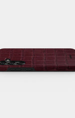 Samsung Galaxy S24 Plus Tough Case – Rouge Croc - View 3