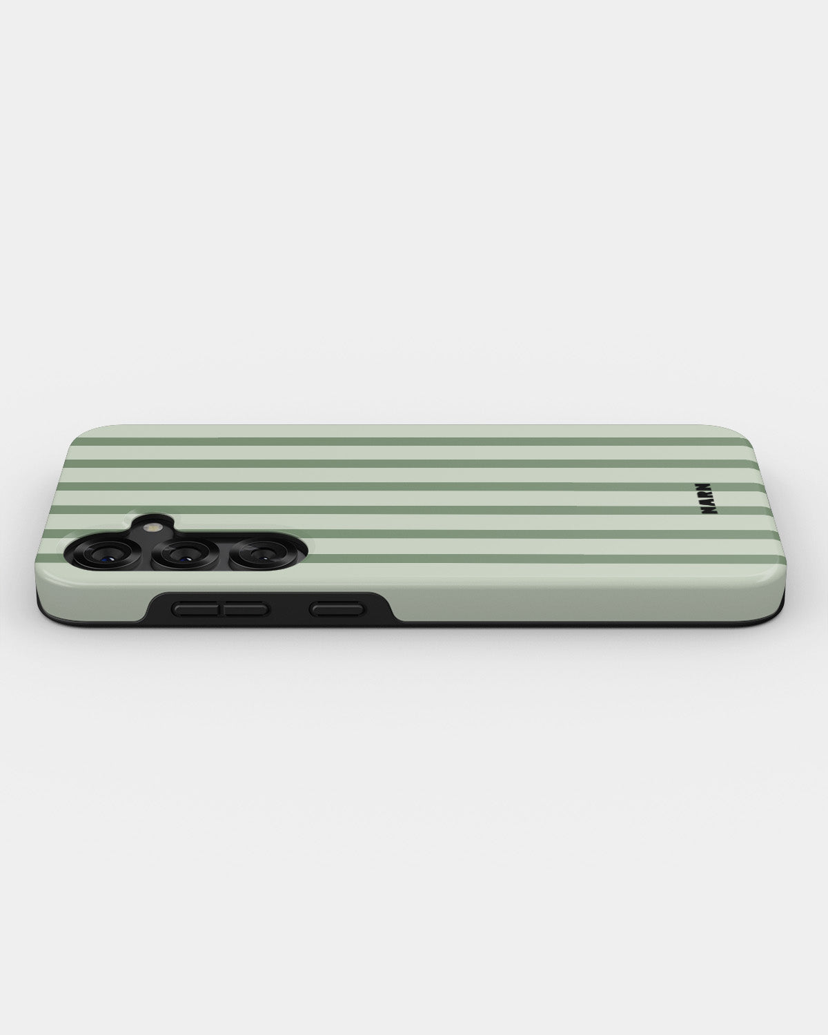 Samsung Galaxy S24 Plus Tough Case – Sage Stripes - View 3