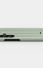 Samsung Galaxy S24 Plus Tough Case – Sage Stripes - View 3
