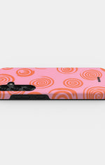Samsung Galaxy S24 Plus Tough Case – Candy Swirl - View 3