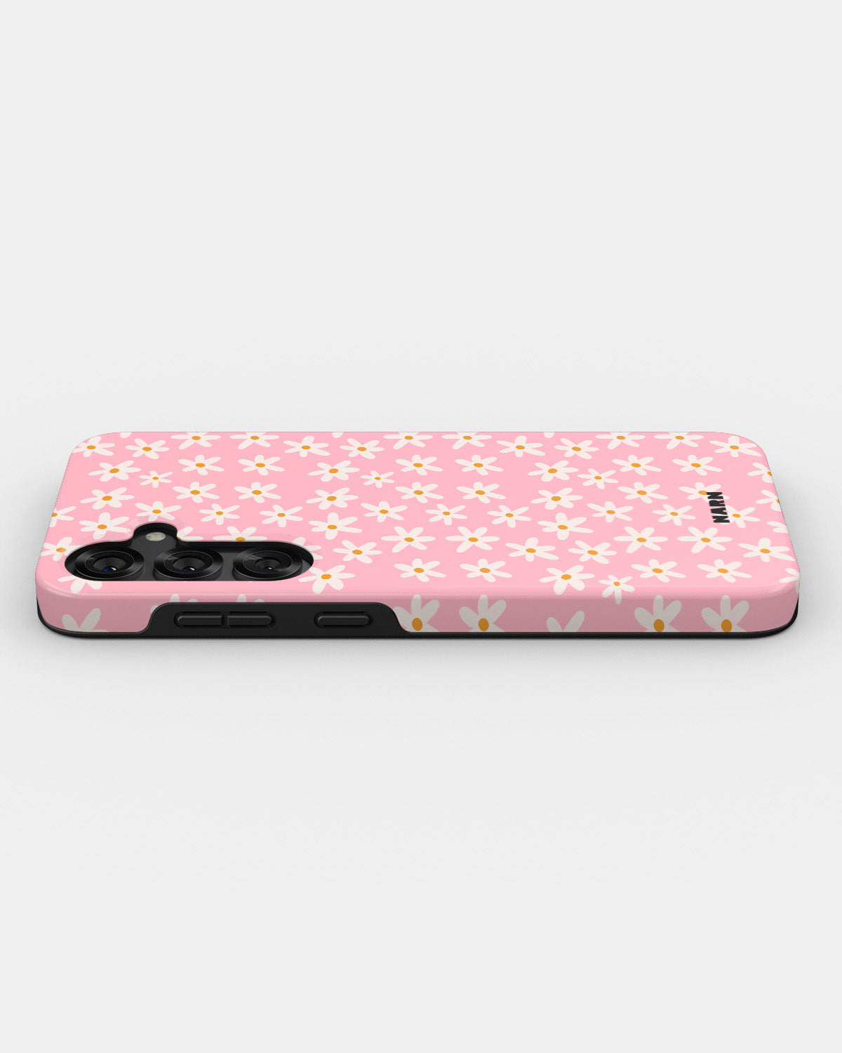 Samsung Galaxy S24 Plus Tough Case – Pink Daisy - View 3
