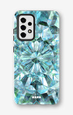 Samsung Galaxy S20 FE Tough Case – Green Crystals - View 1
