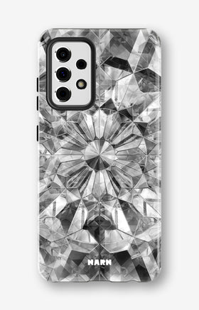 Samsung Galaxy S20 FE Tough Case – Grey Crystals - View 1