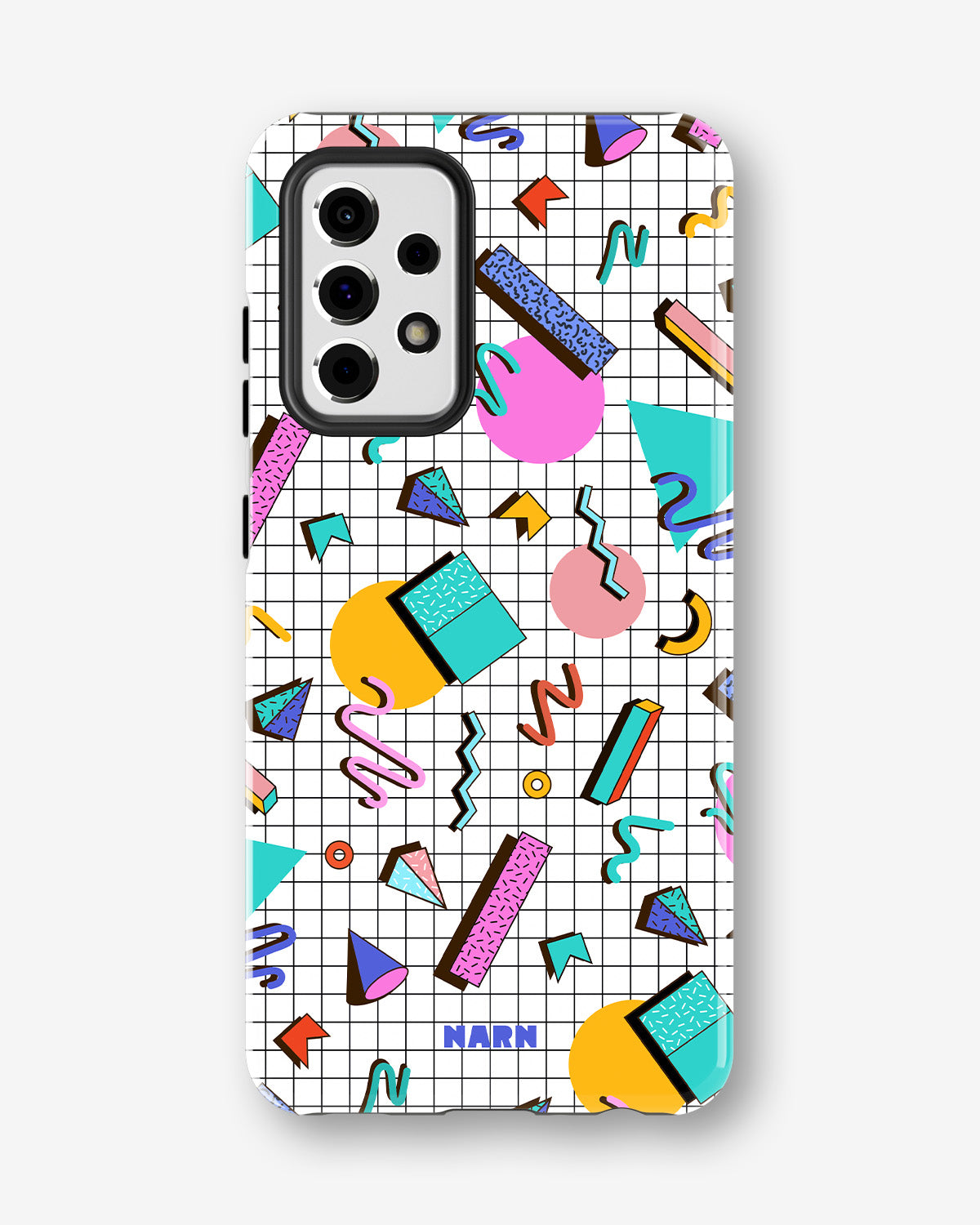 Samsung Galaxy S20 FE Tough Case – 80s Memphis - View 1