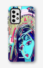 Samsung Galaxy S20 FE Tough Case – Abstract Cat - View 1