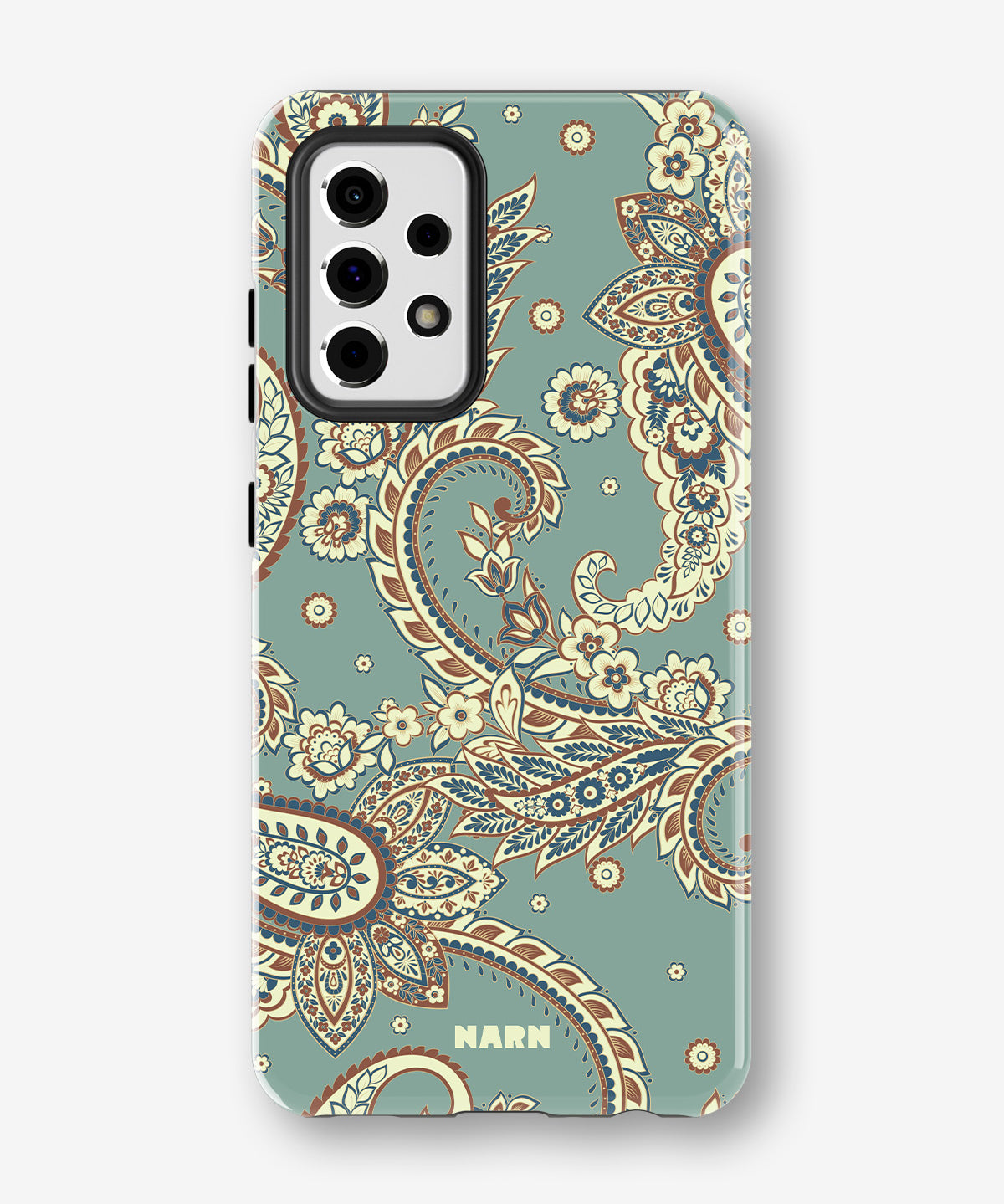 Samsung Galaxy S20 FE Tough Case – Paisley Green - View 1