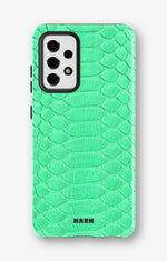 Samsung Galaxy S20 FE Tough Case – Turquoise Snake - View 1