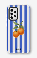 Samsung Galaxy S20 FE Tough Case – Orange Stripes - View 1