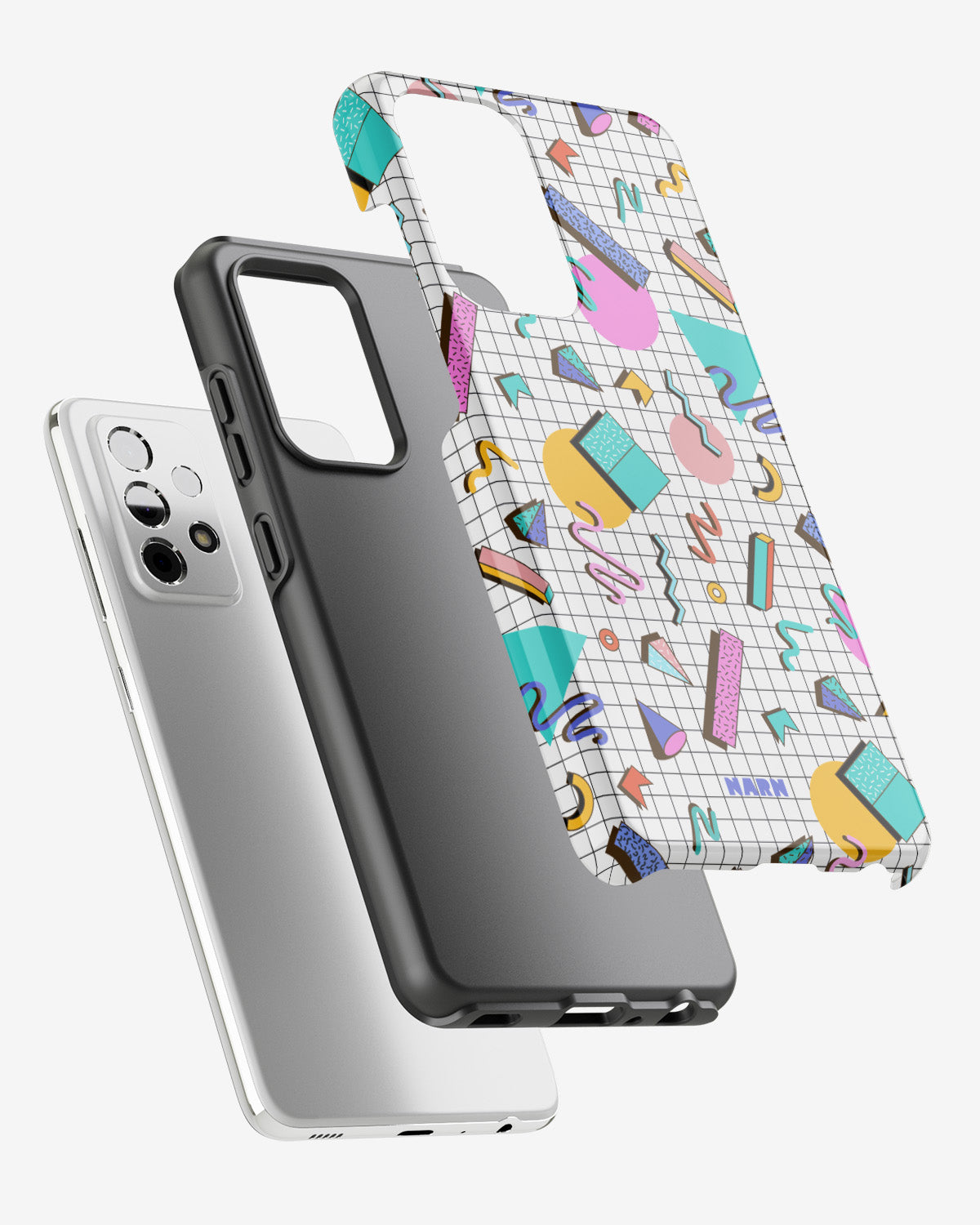 Samsung Galaxy S20 FE Tough Case – 80s Memphis - View 2