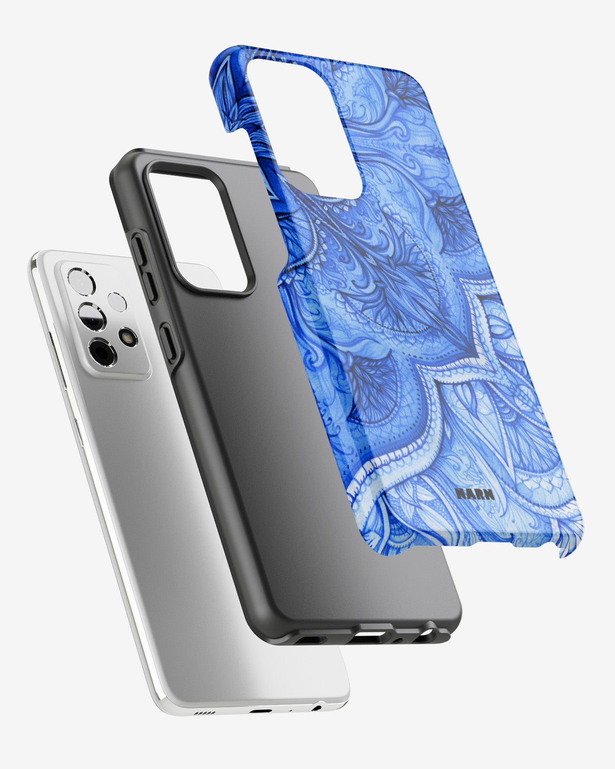 Samsung Galaxy S20 FE Tough Case – Blue Vintage - View 2
