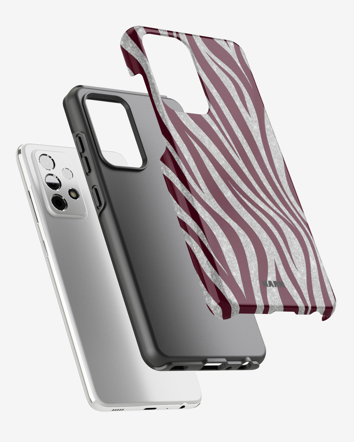 Samsung Galaxy S20 FE Tough Case – Velvet Zebra - View 2