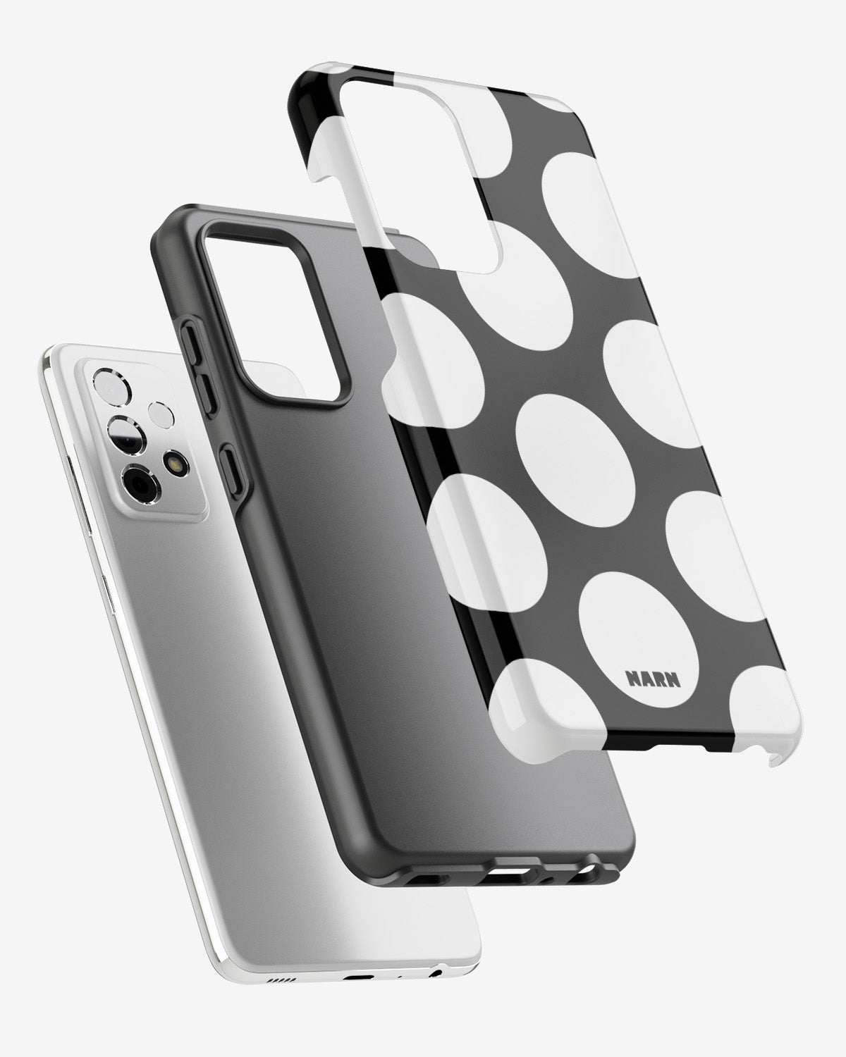 Samsung Galaxy S20 FE Tough Case – Bold Dots - View 2
