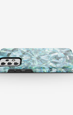 Samsung Galaxy S20 FE Tough Case – Green Crystals - View 3