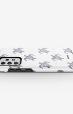 Samsung Galaxy S20 FE Tough Case – Blue Turtles - View 3