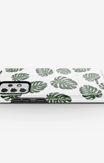 Samsung Galaxy S20 FE Tough Case – Monstera Pattern - View 3