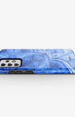 Samsung Galaxy S20 FE Tough Case – Blue Vintage - View 3