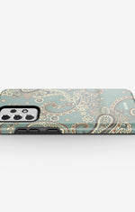 Samsung Galaxy S20 FE Tough Case – Paisley Green - View 3