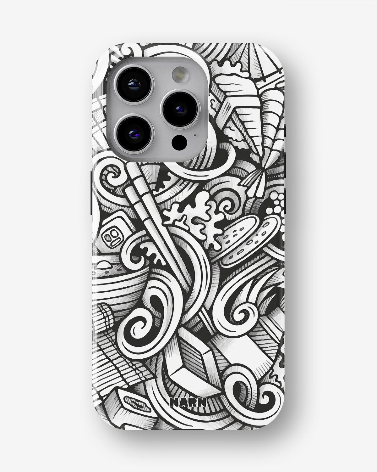 iPhone 12 Pro Max Tough Case – Japanese Pattern - View 1