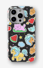 iPhone 12 Pro Max Tough Case – Cute Stickers - View 1