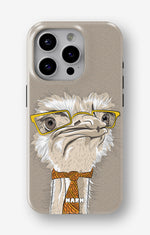 iPhone 12 Pro Max Tough Case – Hipster Ostrich - View 1