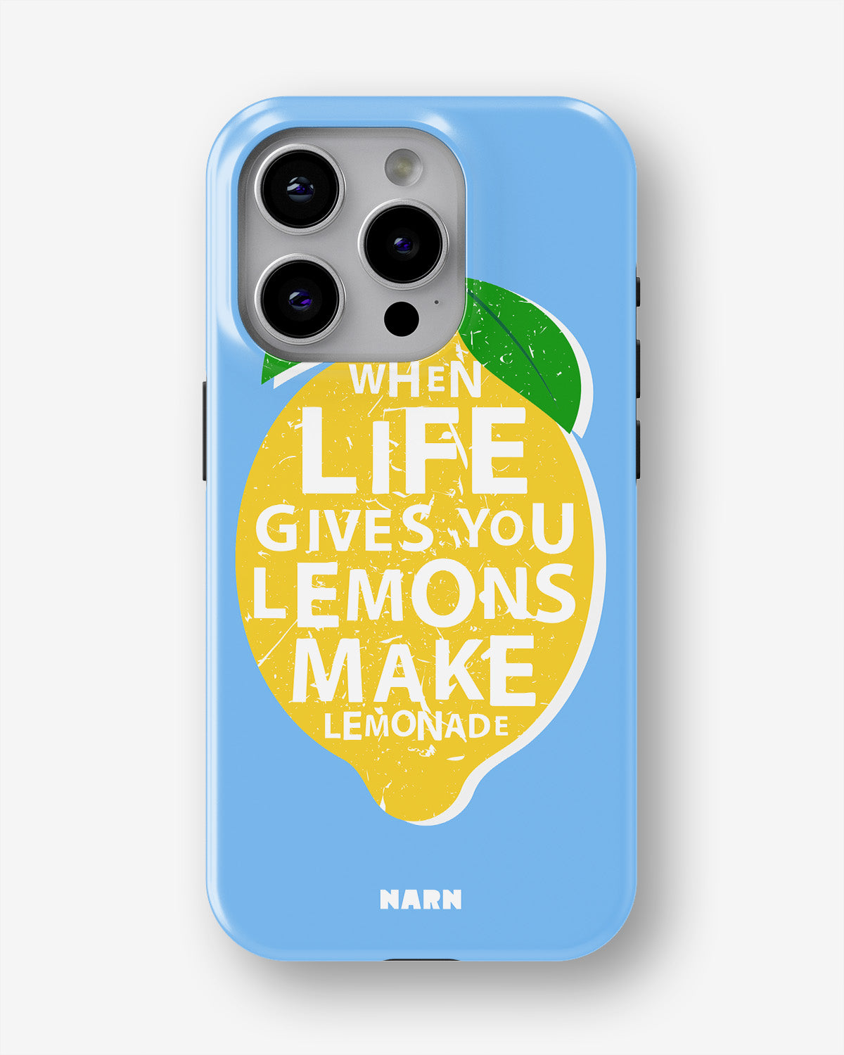 iPhone 12 Pro Max Tough Case – Lemon Quote - View 1