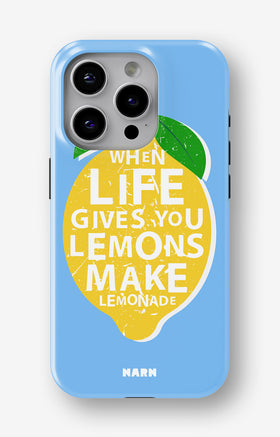 iPhone 12 Pro Max Tough Case – Lemon Quote - View 1