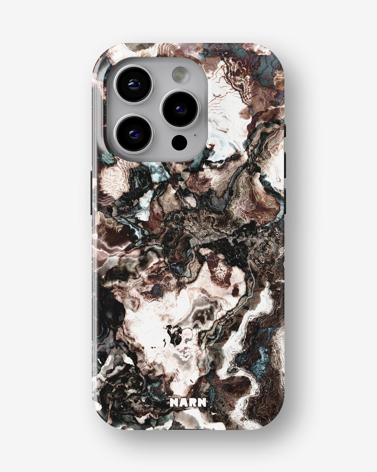 iPhone 12 Pro Max Tough Case – Marble Brown - View 1