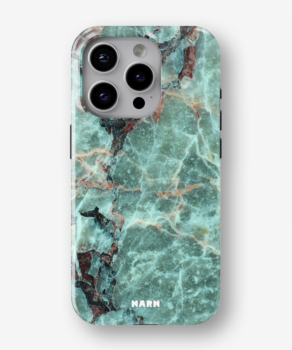 iPhone 12 Pro Max Tough Case – Green Marble - View 1