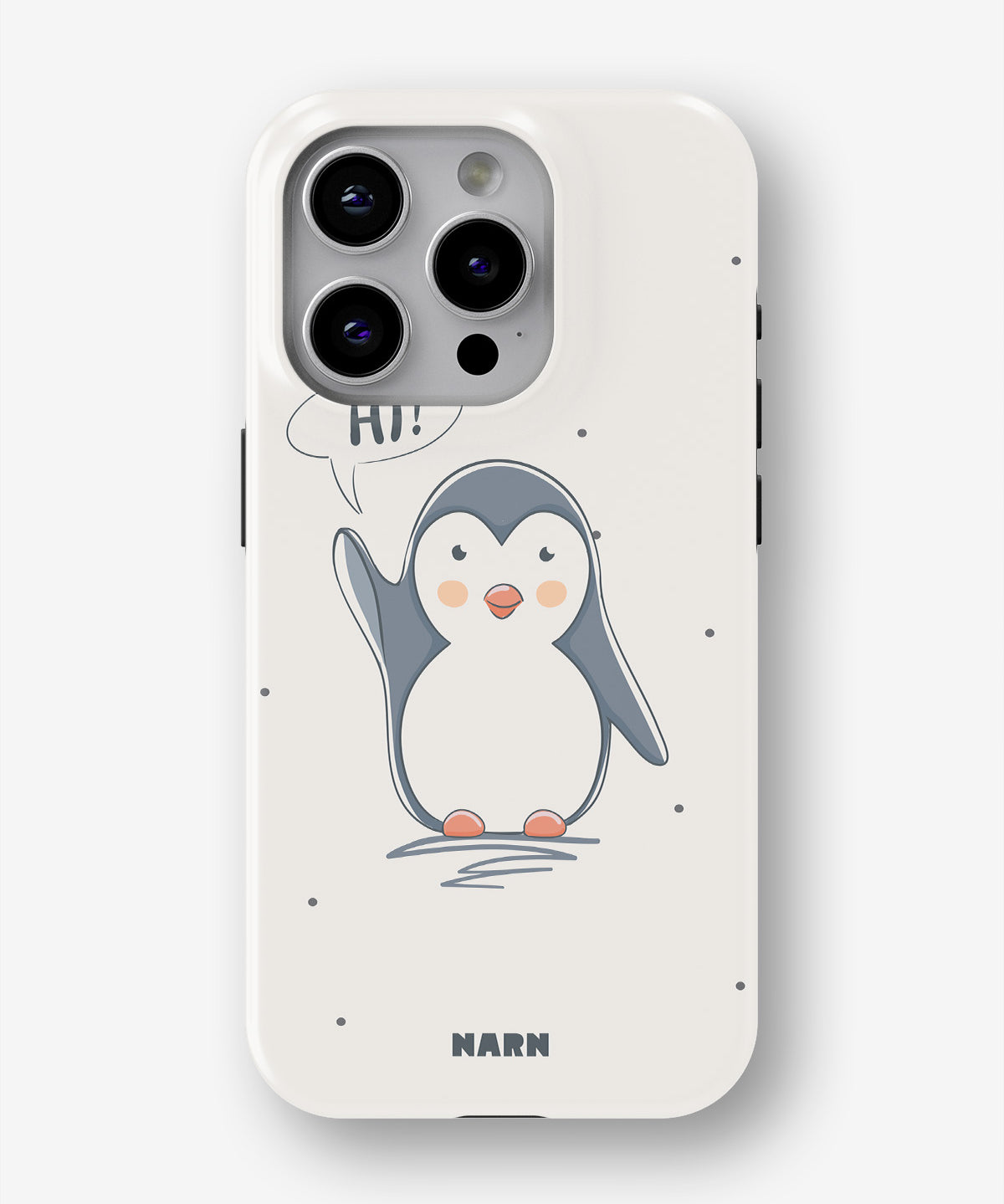 iPhone 12 Pro Max Tough Case – Cute Penguin - View 1