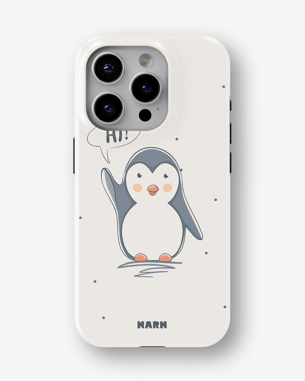 iPhone 12 Pro Max Tough Case – Cute Penguin - View 1