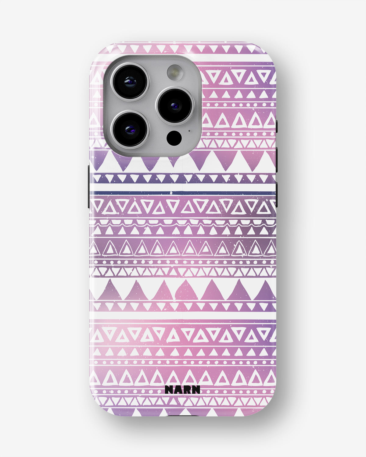 iPhone 12 Pro Max Tough Case – Purple Aztec - View 1