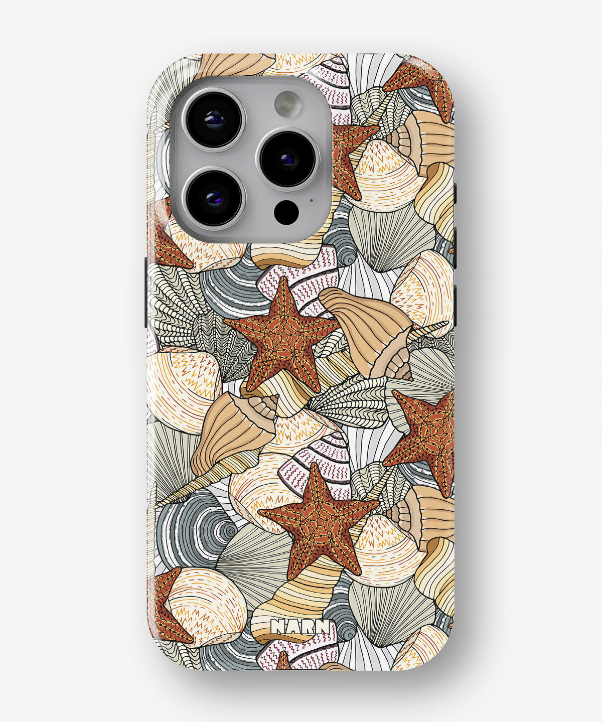 iPhone 12 Pro Max Tough Case – Sea Shells - View 1