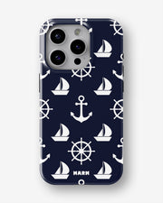iPhone 12 Pro Max Tough Case – Deep Blue Voyage - View 1