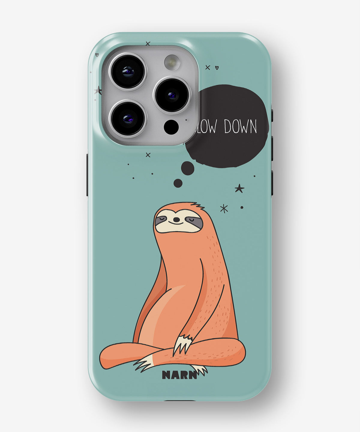 iPhone 12 Pro Max Tough Case – Slow Down Sloth - View 1
