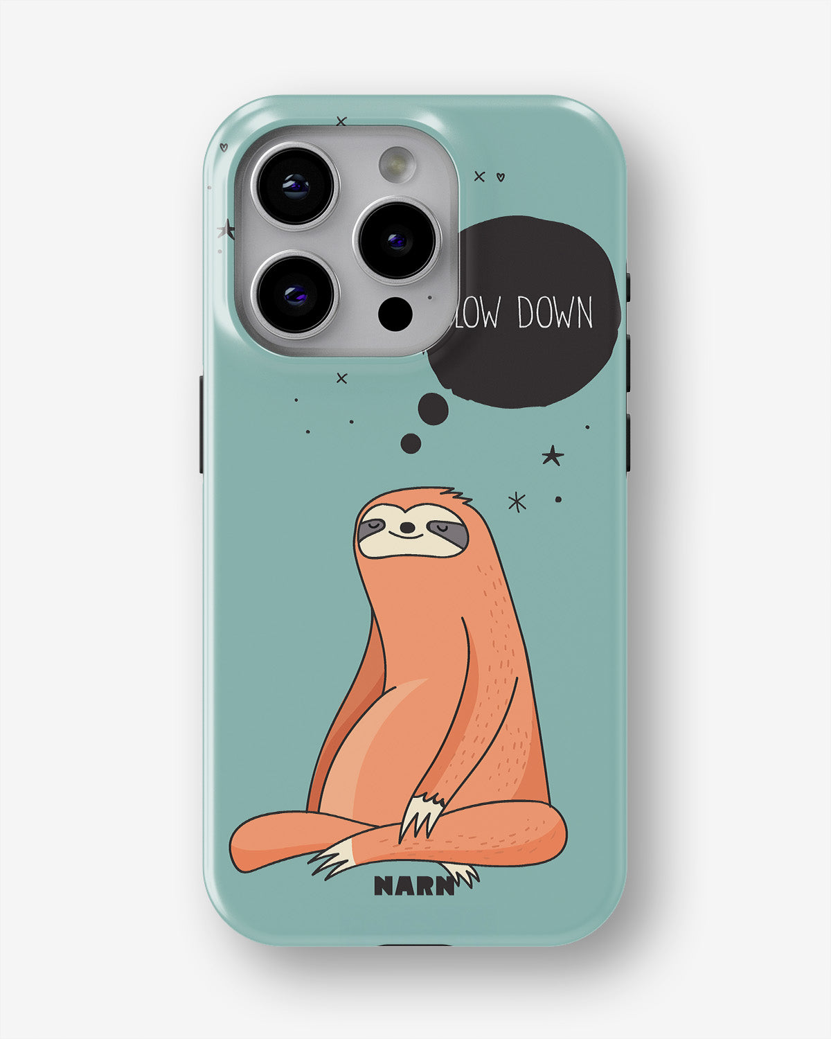 iPhone 12 Pro Max Tough Case – Slow Down Sloth - View 1
