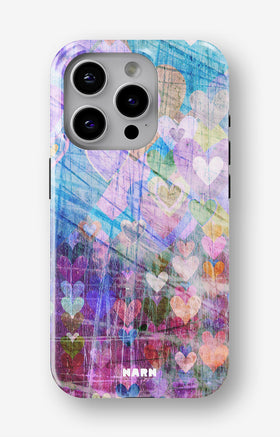 iPhone 12 Pro Max Tough Case – Purple Hearts - View 1
