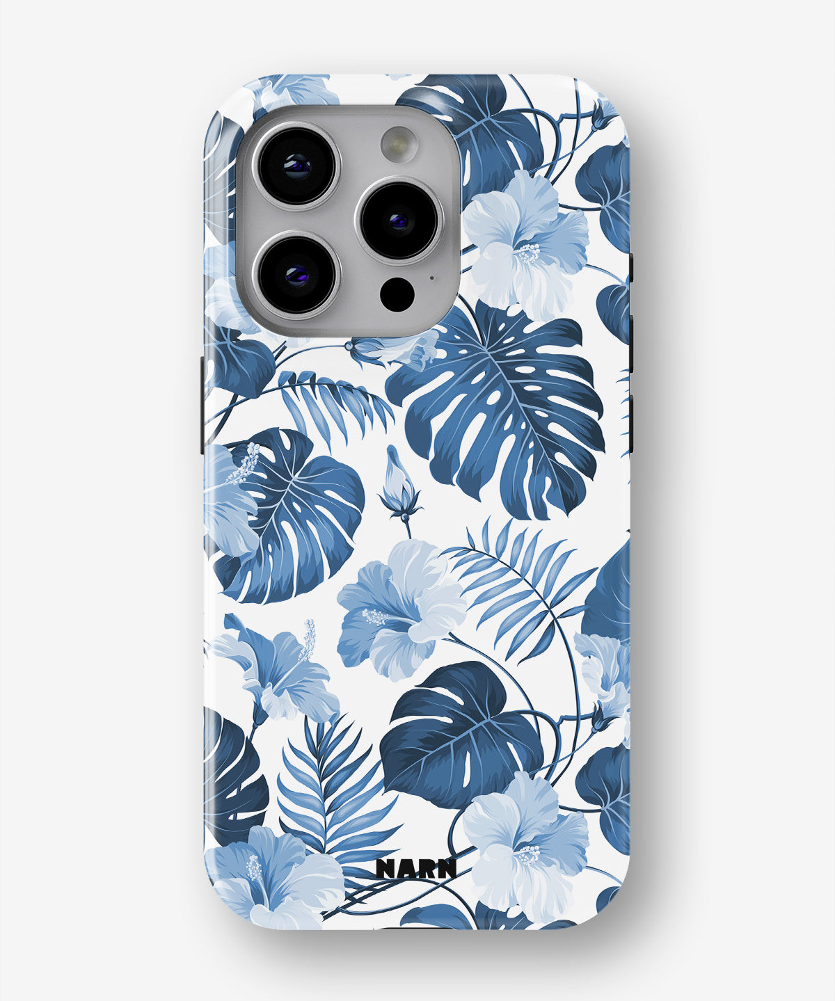 iPhone 12 Pro Max Tough Case – Blue Tropics - View 1