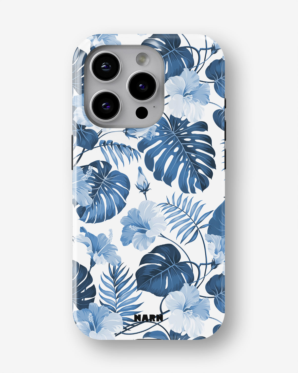iPhone 12 Pro Max Tough Case – Blue Tropics - View 1