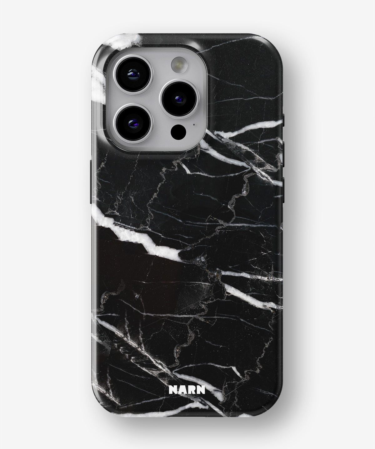 iPhone 12 Pro Max Tough Case – Black Marble - View 1