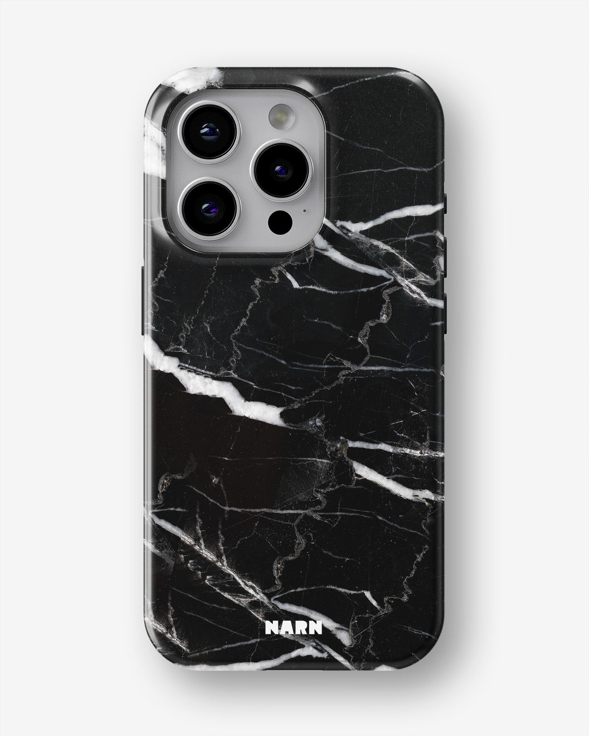 iPhone 12 Pro Max Tough Case – Black Marble - View 1