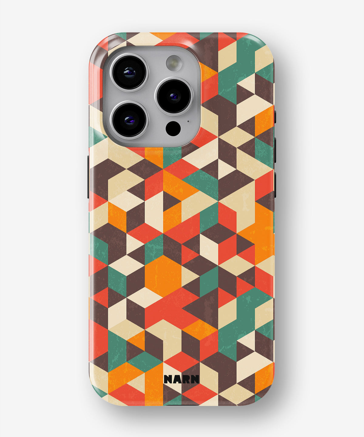iPhone 12 Pro Max Tough Case – Retro Geometric - View 1