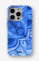 iPhone 12 Pro Max Tough Case – Blue Vintage - View 1