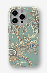 iPhone 12 Pro Max Tough Case – Paisley Green - View 1