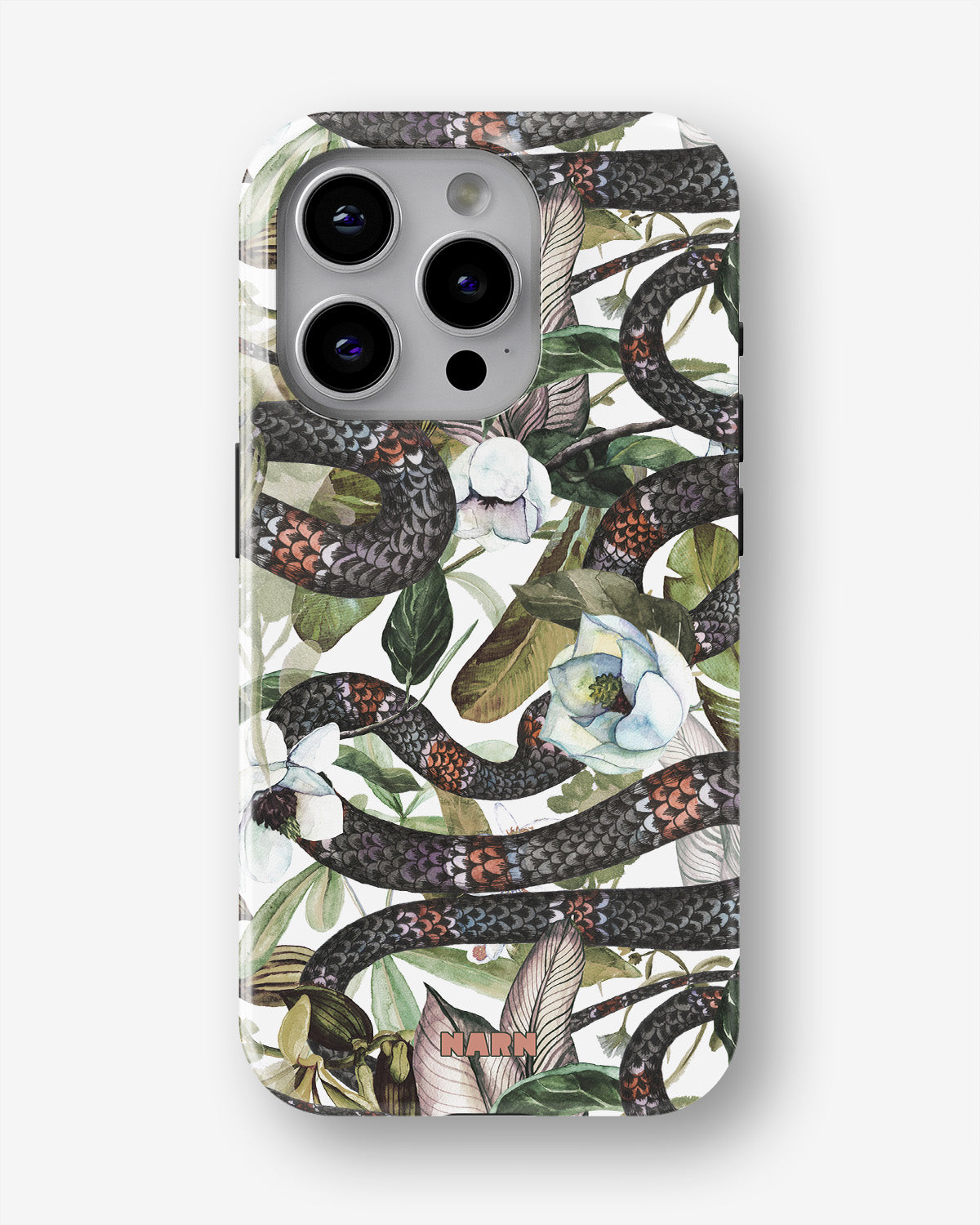 iPhone 12 Pro Max Tough Case – Jungle Snake - View 1