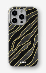 iPhone 12 Pro Max Tough Case – Golden Zebra - View 1
