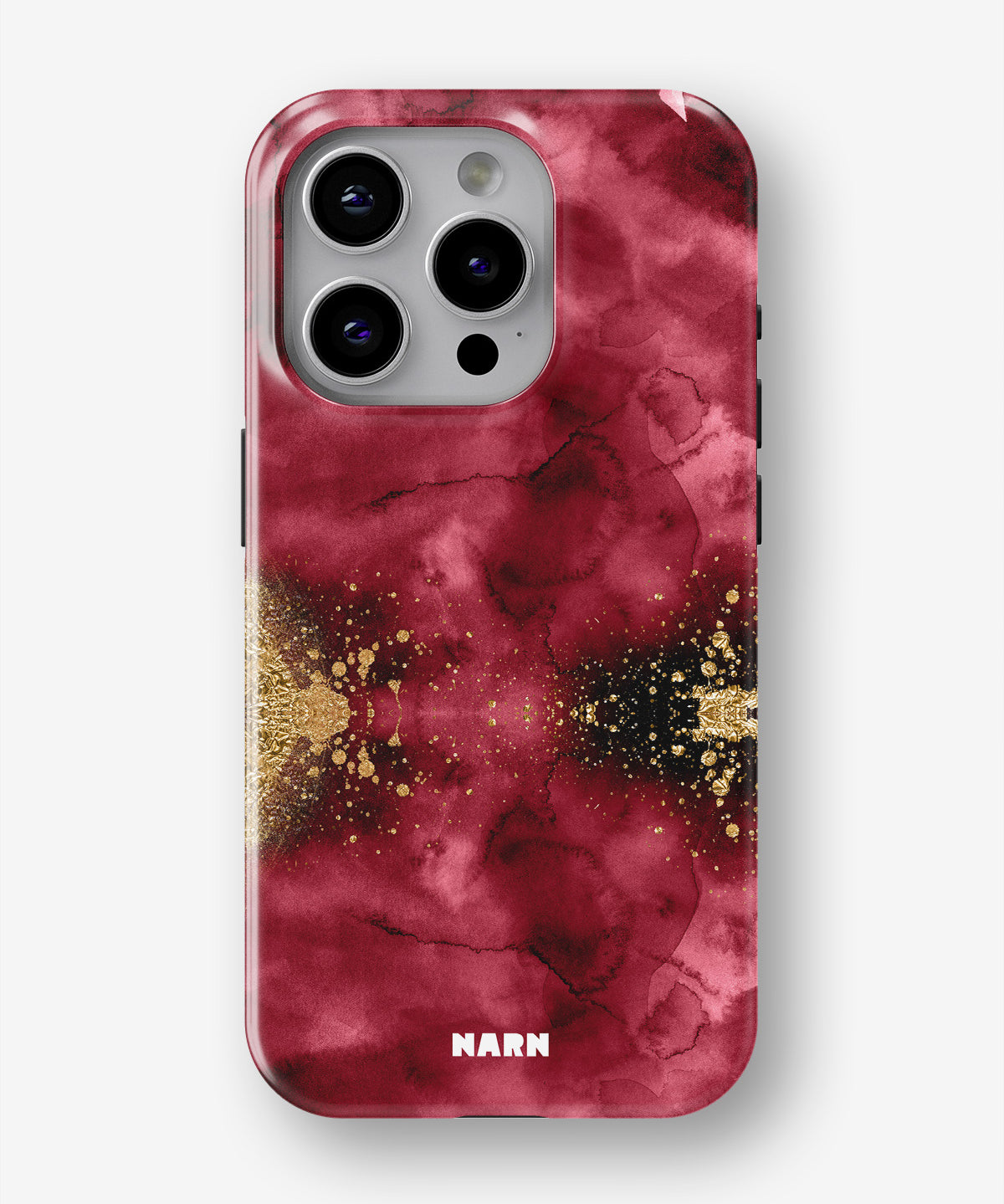 iPhone 12 Pro Max Tough Case – Burgendy Shimmer - View 1