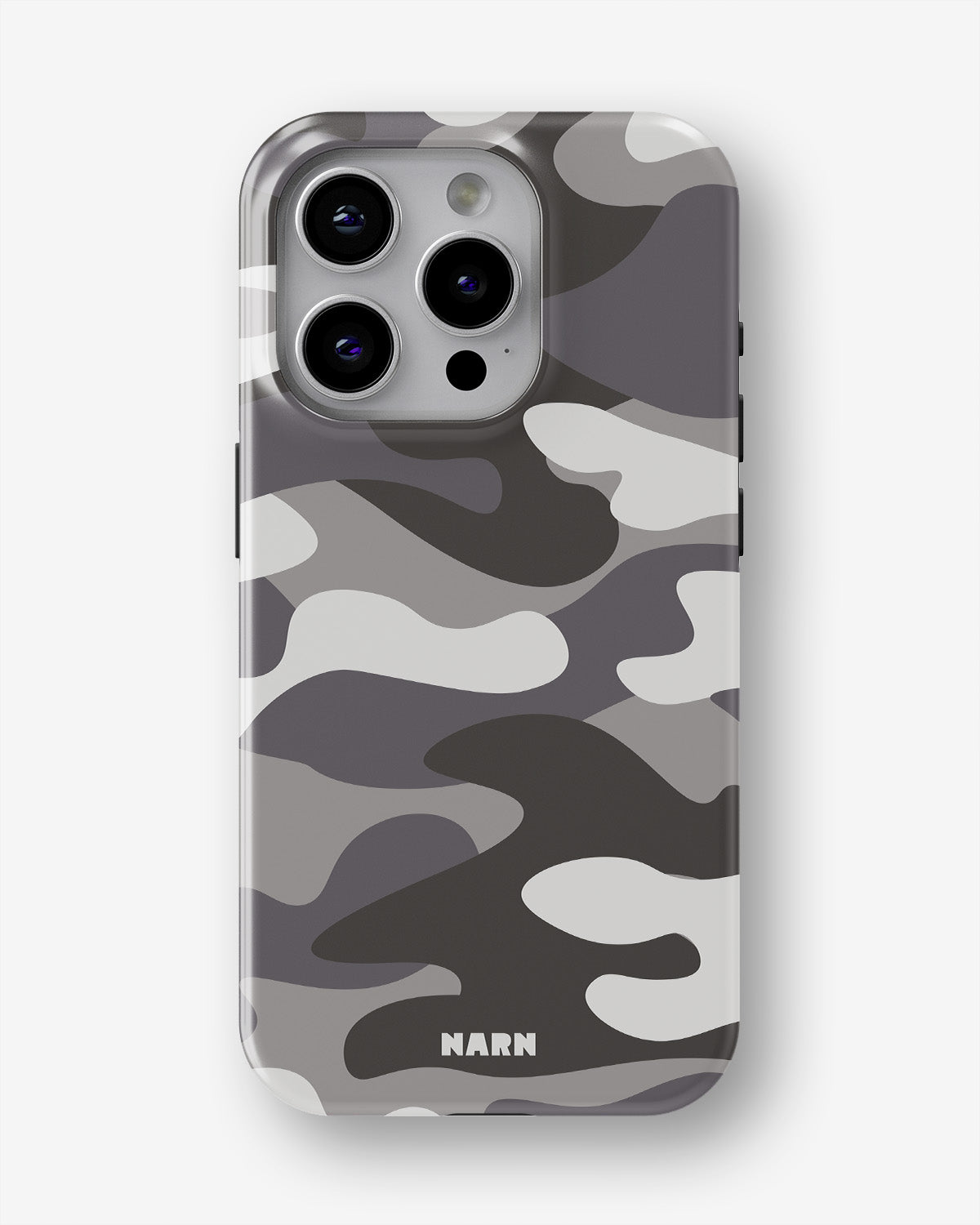 iPhone 12 Pro Max Tough Case – Grey Camo - View 1