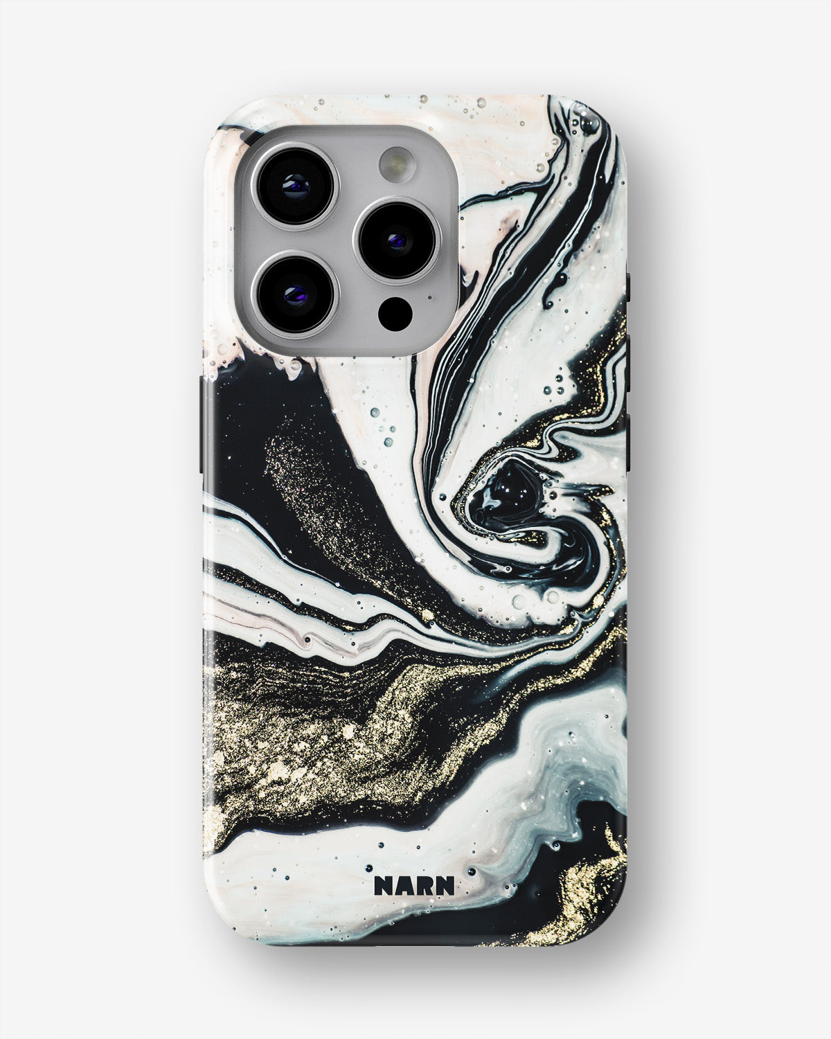 iPhone 12 Pro Max Tough Case – Golden Swirl - View 1